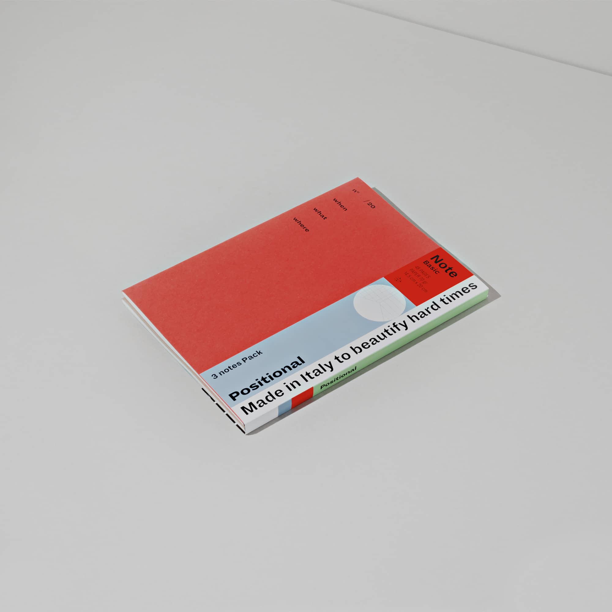 Notebook Basic - 3 Pack - Positional